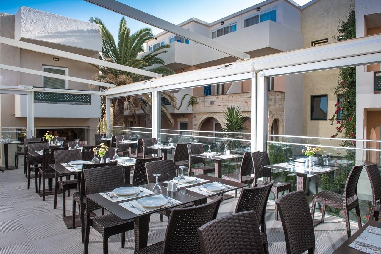 Odyssia Beach Hotel Rethymno Exterior foto