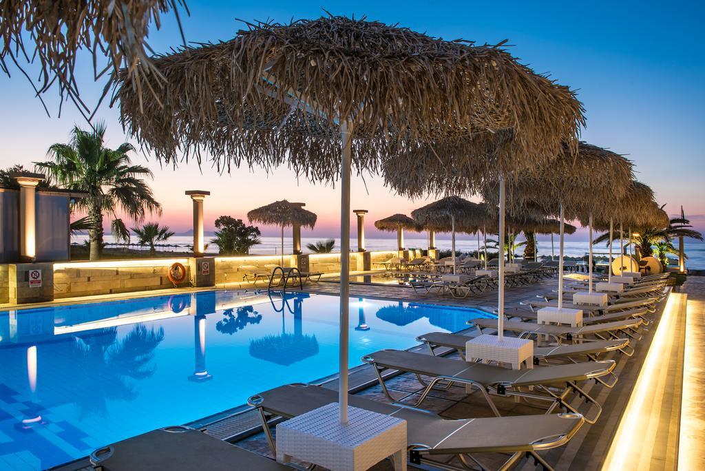 Odyssia Beach Hotel Rethymno Exterior foto