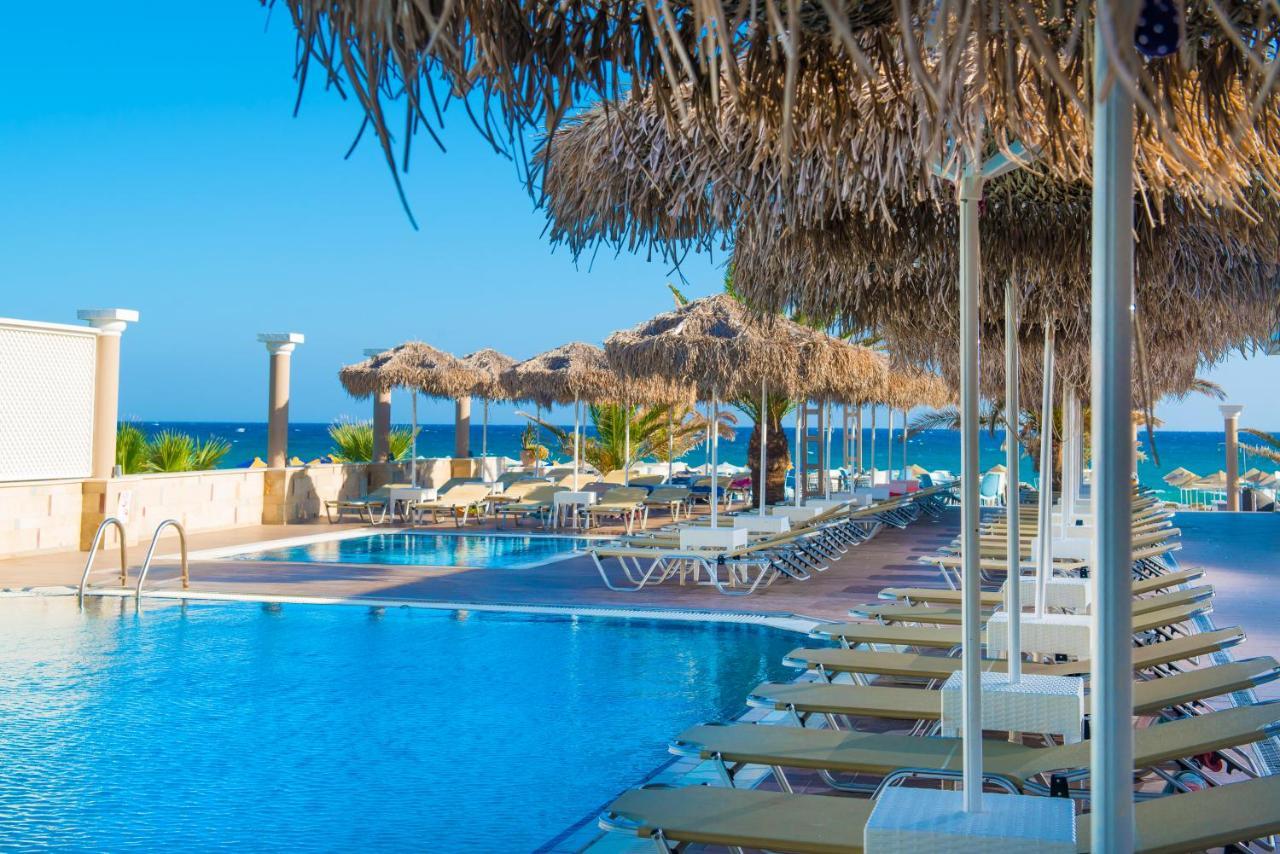 Odyssia Beach Hotel Rethymno Exterior foto