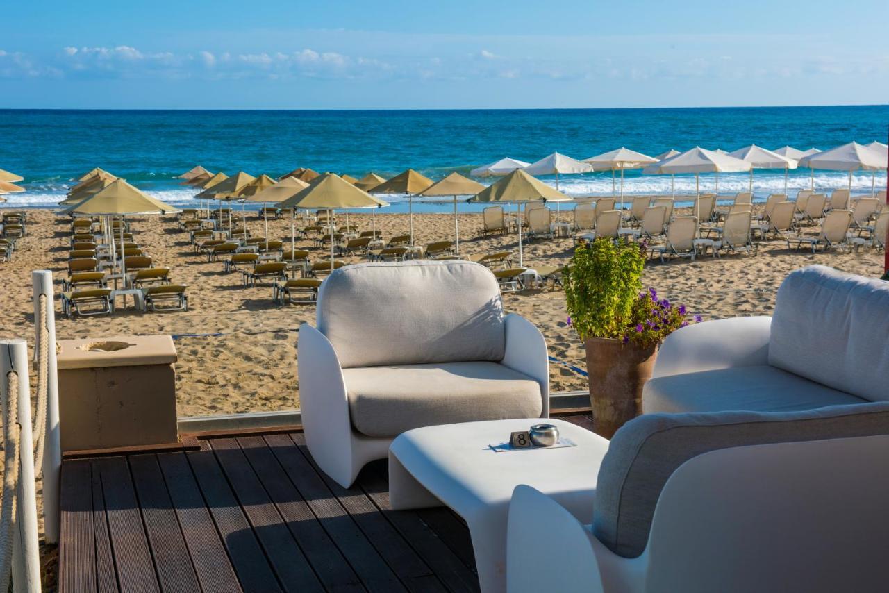 Odyssia Beach Hotel Rethymno Exterior foto